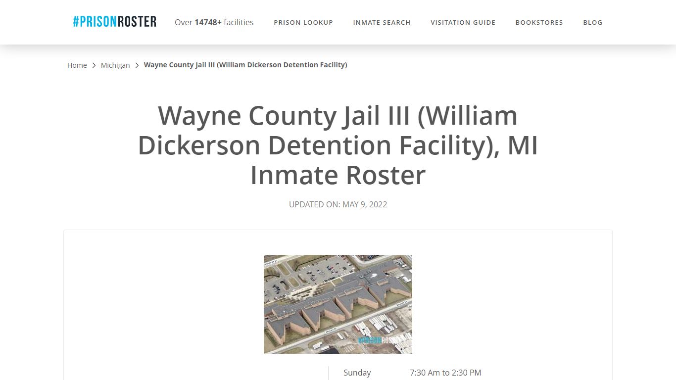 Wayne County Jail III (William Dickerson ... - Inmate Locator